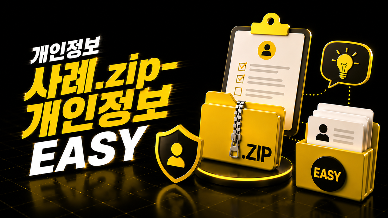 [PKG] 개인정보 사례.zip- 개인정보 EASY