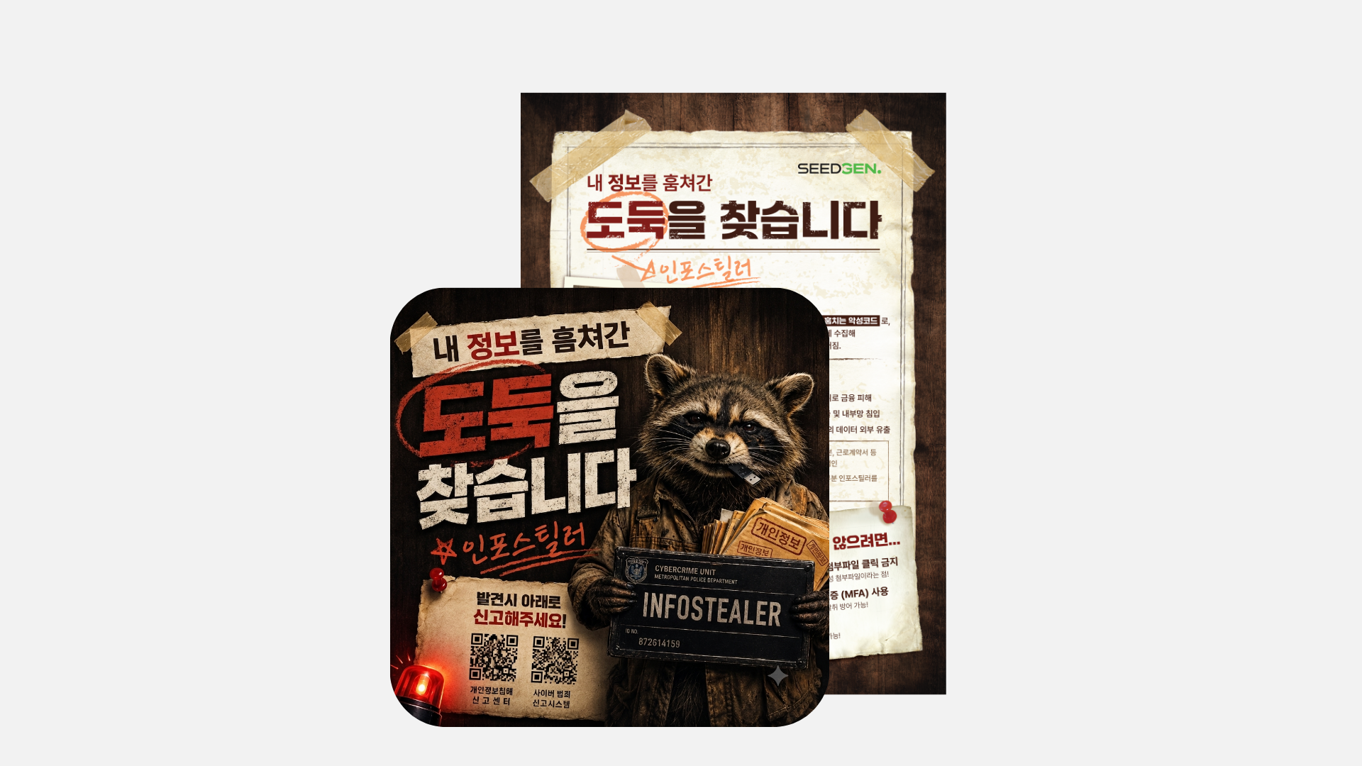[포스터] 인포스틸러 감염 주의