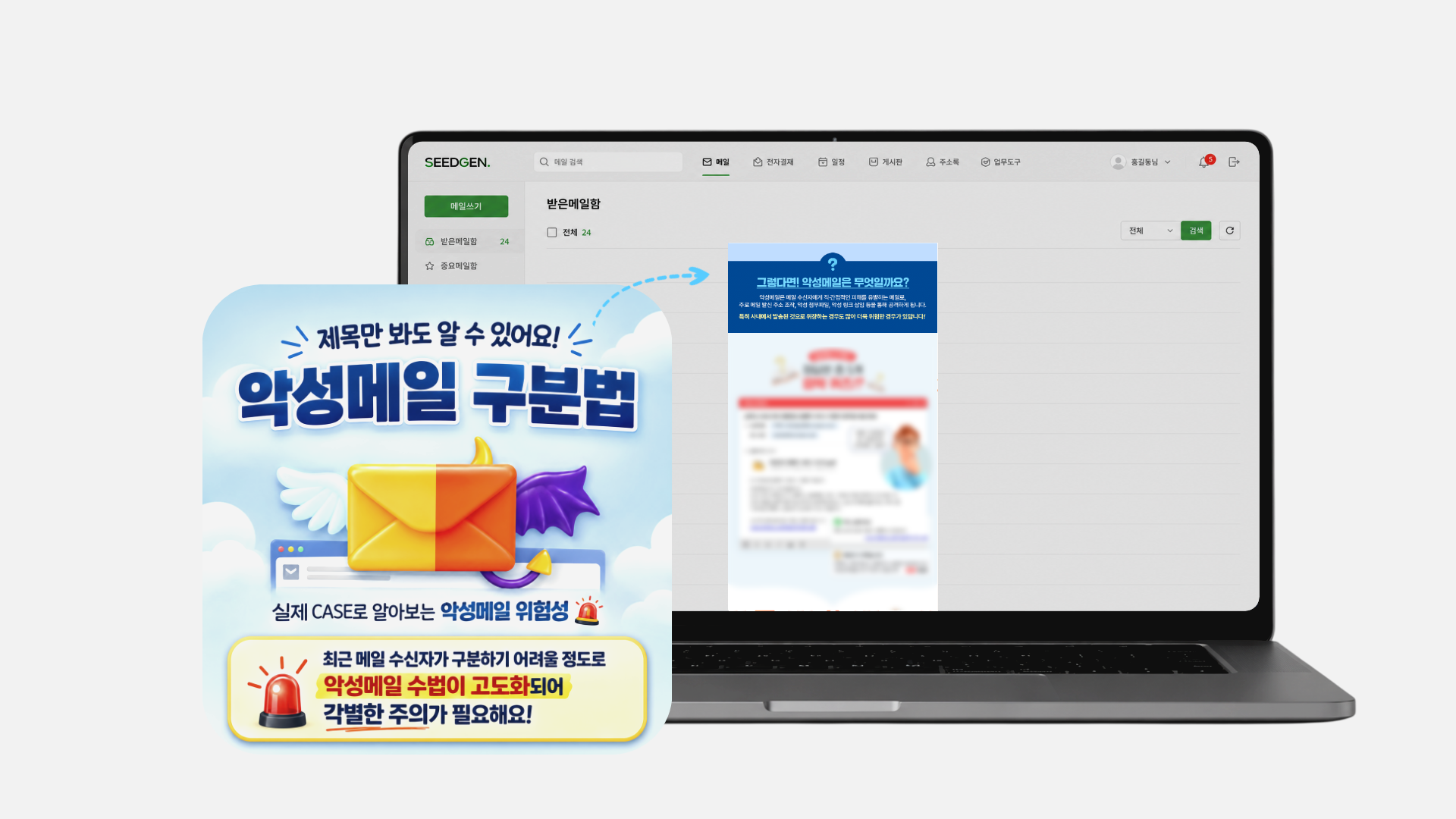 [DM] 악성메일 구별법
