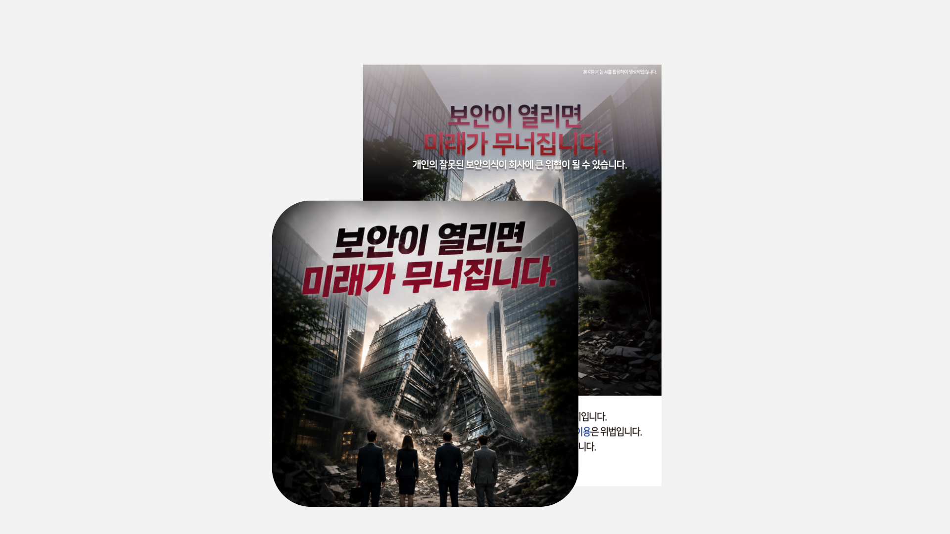 [포스터]  보안 인식 강화
