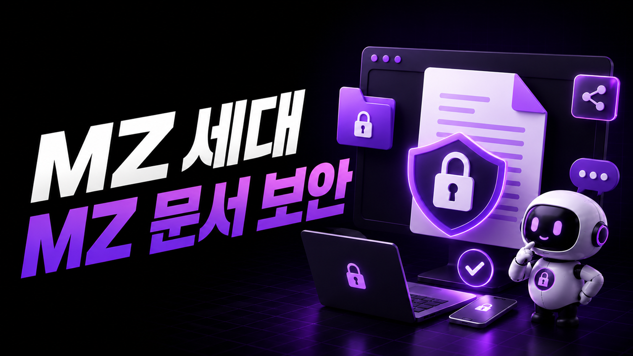 MZ세대 MZ 문서 보안