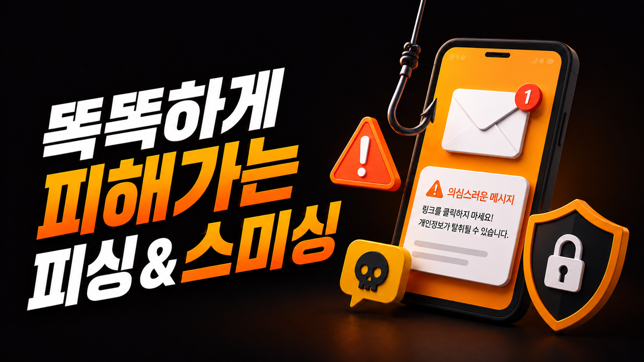 똑똑하게 피해가는 피싱 & 스미싱