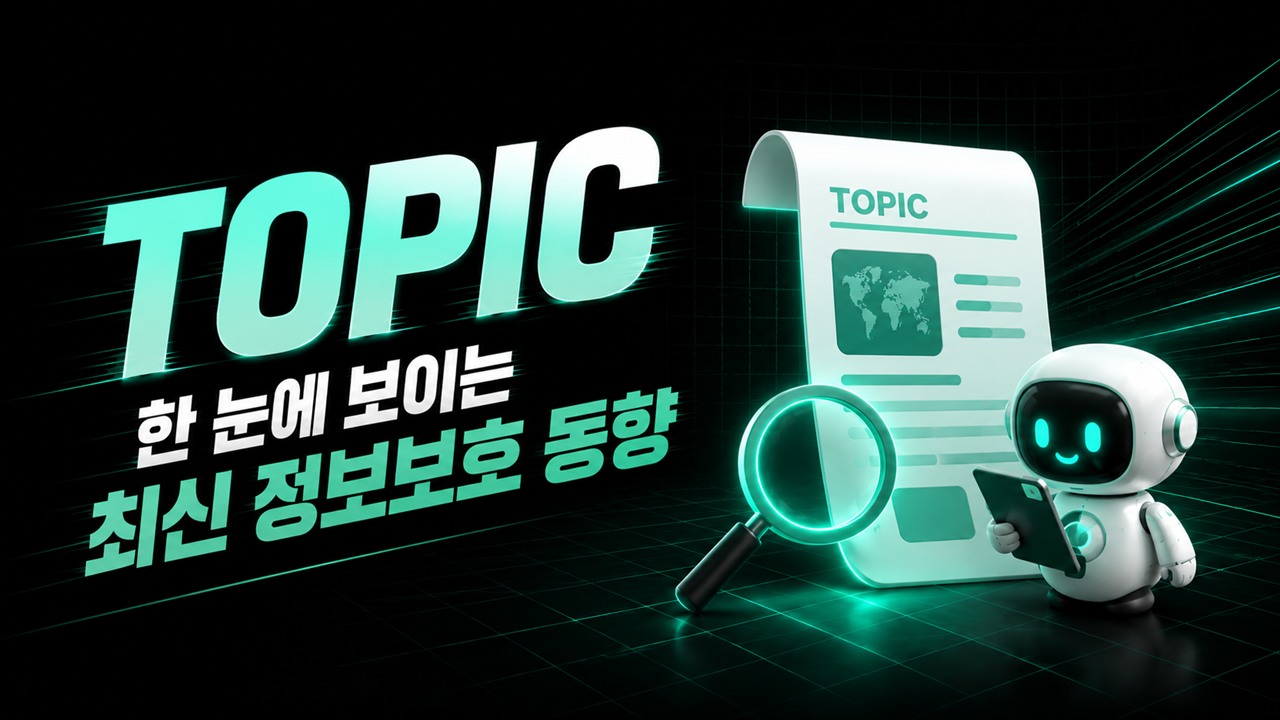 TOPIC, 한 눈에 보이는 최신 정보보호 동향
