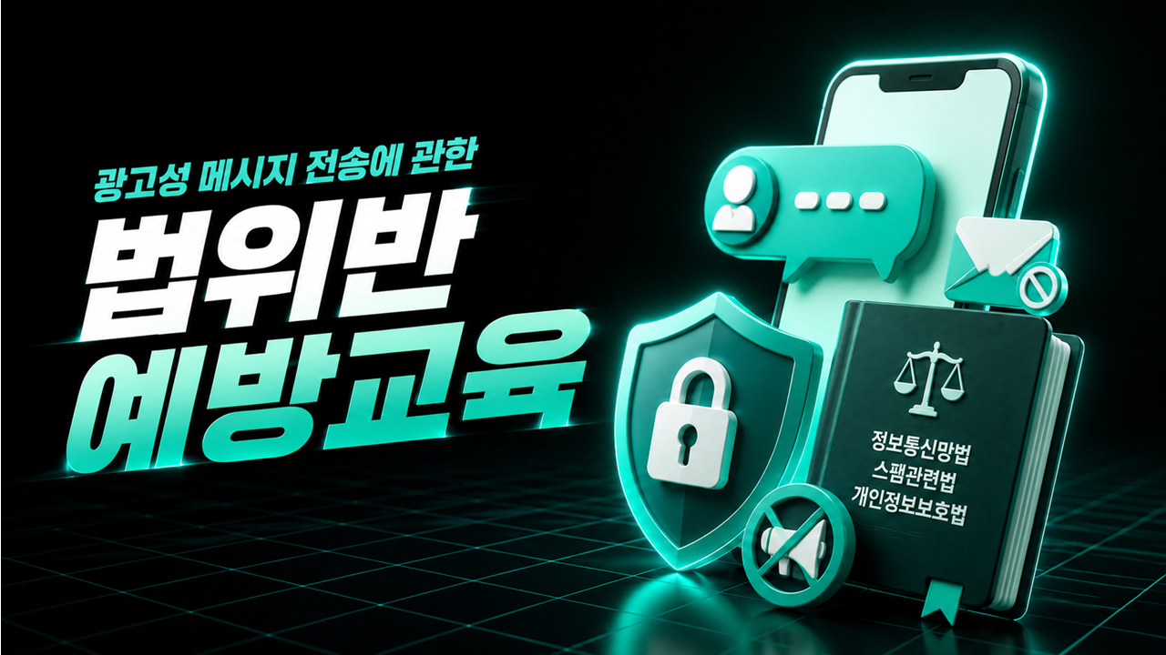 광고성 메시지 전송에 관한 법위반 예방교육