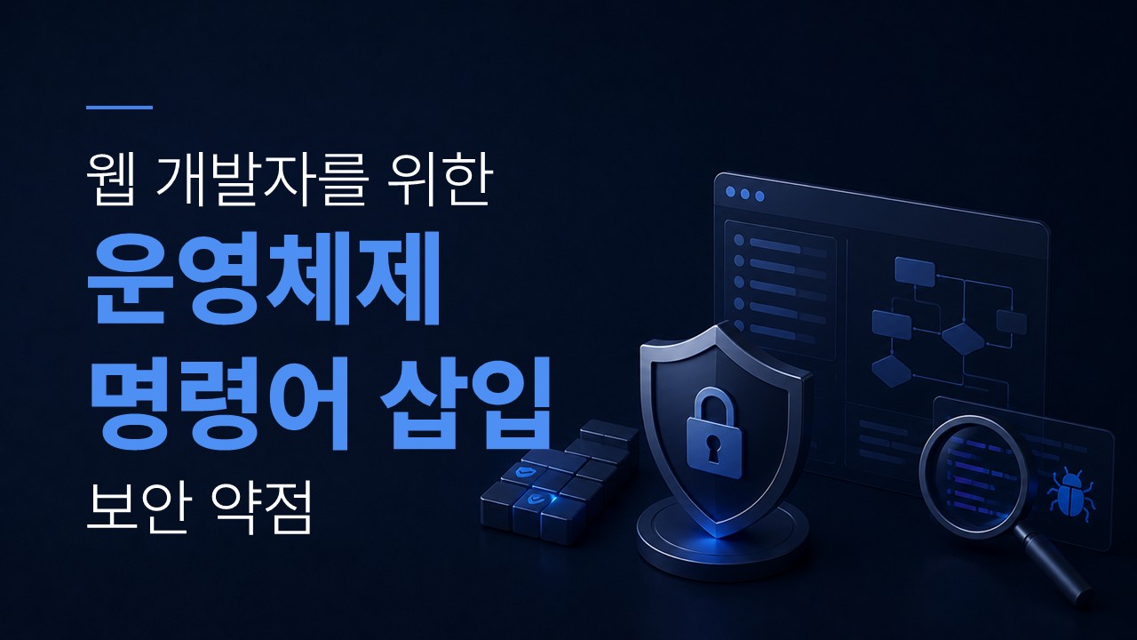 운영체제 명령어 삽입 보안 약점